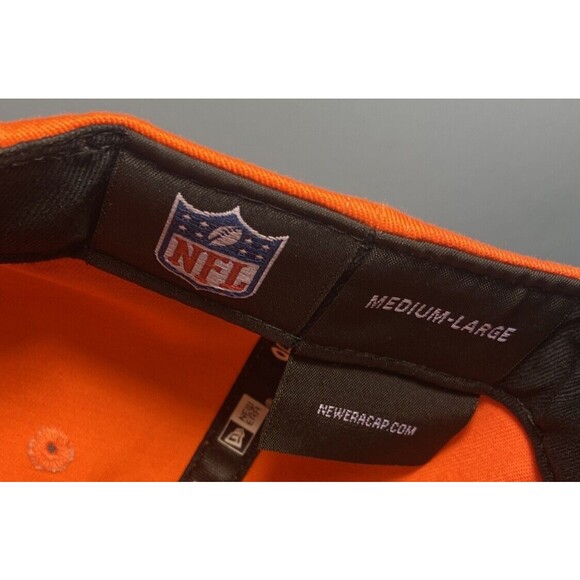 NFL Denver Broncos New Era 9fifty  SnapBack Hat Adjustable M/L Orange, NEW - Picture 5 of 7